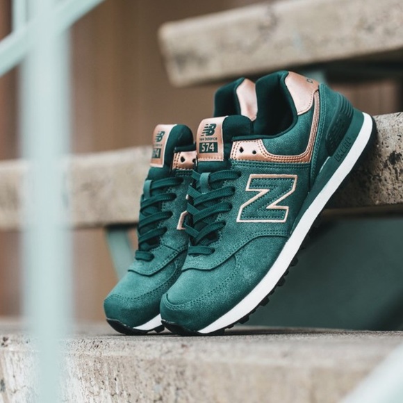 new balance emerald rose gold